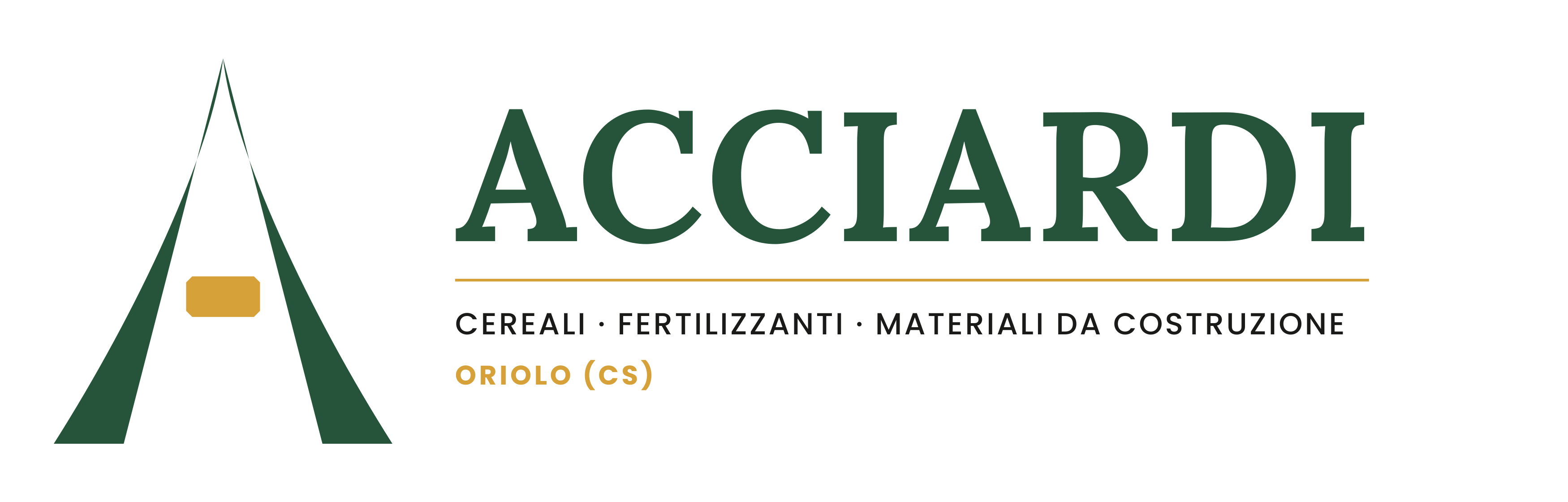 Acciardi — Cereali, Fertilizzanti, Materiali da Costruzione, Oriolo (CS)